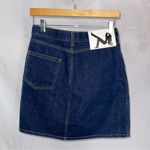 Calvin Klein 205W39NYC Jean Skirt